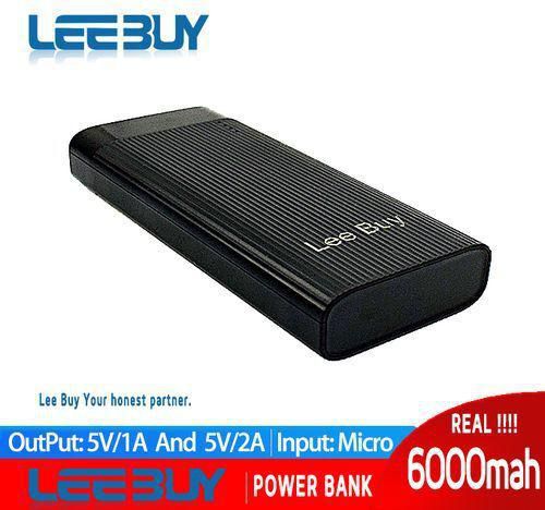 Lee Buy 6000mAh Power Bank Portable Mobile Phone Charger PowerBank