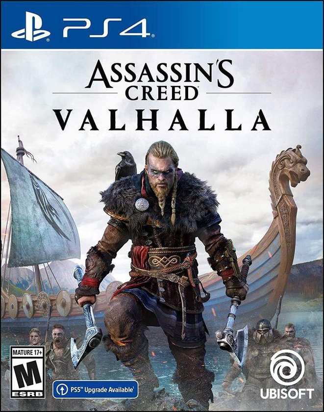 UBISOFT Assassin’s Creed Valhalla PlayStation 4 With Free Upgrade To The Digital PS5 Version