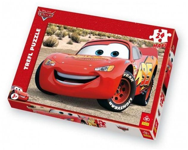 Trefl 14082 Disney Cars Lightning Mcqueen Puzzle - 24 Maxi
