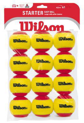 Wilson WRT137100 Starter Easy 4 Ball Red