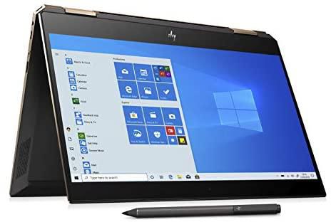 HP Spectre X360 GEM CUT Design 13t Convertible Laptop 8th Gen - Intel 4-Core i7-8565U, 16GB, 512GB PCIe, 13.3 FHD Touchscreen, Win 10, Eng-Keyboard, Dark Ash