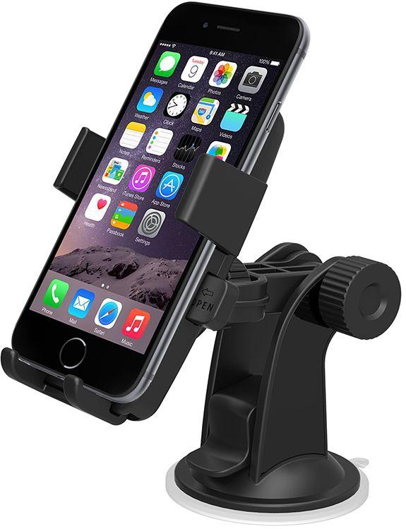 Apple iphone 4 4S 3 3Gs Sticky Easy One Touch Car Mount Holder