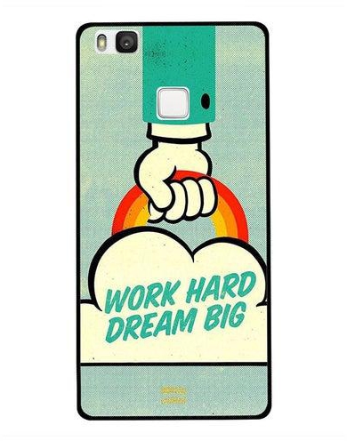 Skin Case Cover -for Huawei P9 Lite Work Hard Dream Big Work Hard Dream Big