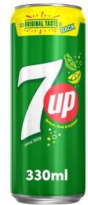 Buy 7UP Carbonated Soft Drink Cans 330ml Online at the best price and get it delivered across UAE. Find best deals and offers for UAE on LuLu Hypermarket UAE