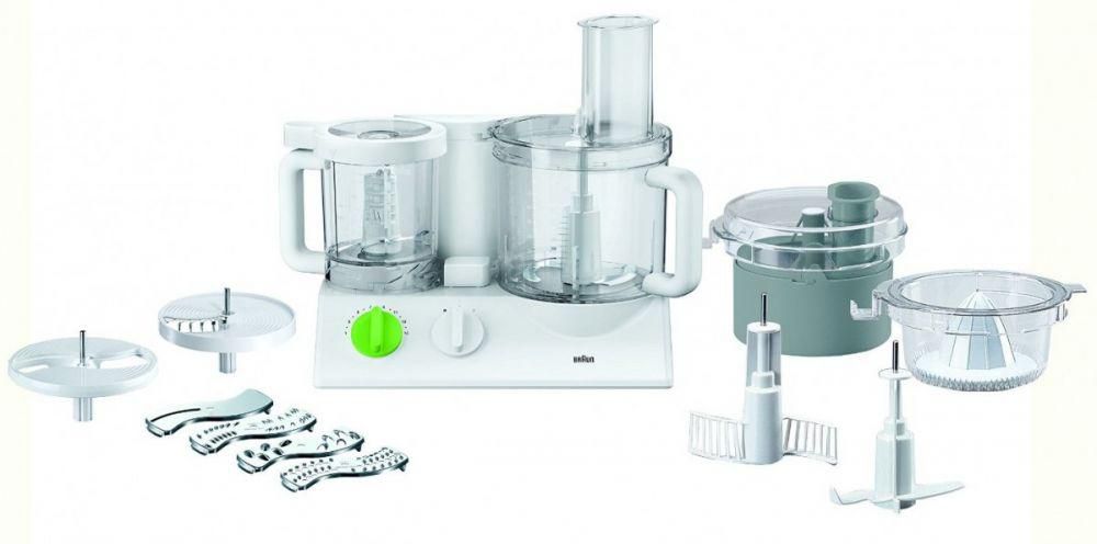 Braun Fx3030 Tribute Collection Food Processor, White, Stainless Steel Material