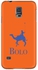 Stylizedd Samsung Galaxy S5 Premium Slim Snap case cover Matte Finish - BOLO Orange