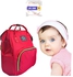 The Best Mami Baby Bag For Going Out And Spacious, The Color Is Red