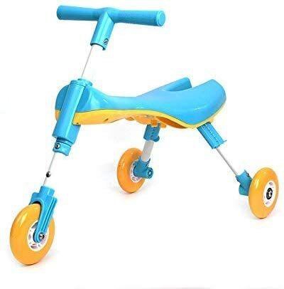 Lovely Baby LB 6104 Buggy Scooter, Blue/Yellow