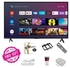VITRON43 HTC 4388FS 43" INCH FRAMELESS FHD SMART TV ANDROID TV NETFLIX,YOUTUBE 43 INCHES,WIFI, APPSTORE 1GB-RAM 8GB-ROM 2*USB PORTS,3*HDMI PORTS+ 6 FREE GIFTS