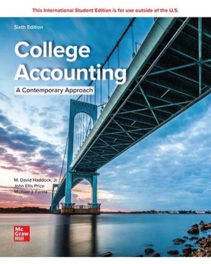 Mcgraw Hill College Accounting (A Contemporary Approach) Ise ,Ed. :6