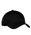 Fashion Plain Black Baseball Hat - Black