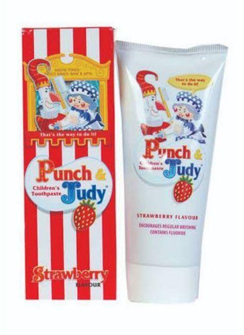Punch & Judy Children Toothpaste 50ml Strawberry Flavour