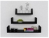 R_102 - Modern Decor Shelf - 3 Pcs - Black