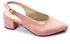 Heeled Shoes - Chamois - Pink