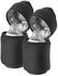 tommee tippee Closer to Nature Insulated Bottle Bags x 2. - Black