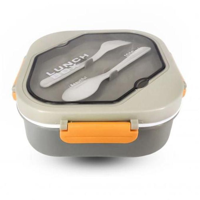 Lunch Box With Spoon And Fork For Many Meals - 1000 Ml