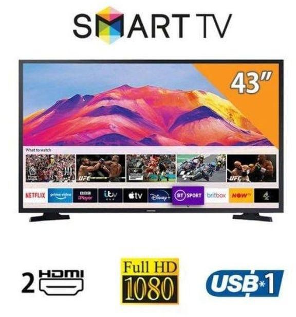 Samsung 43 Inch Smart Full HD TV With Built-In Receiver - UA43T5300