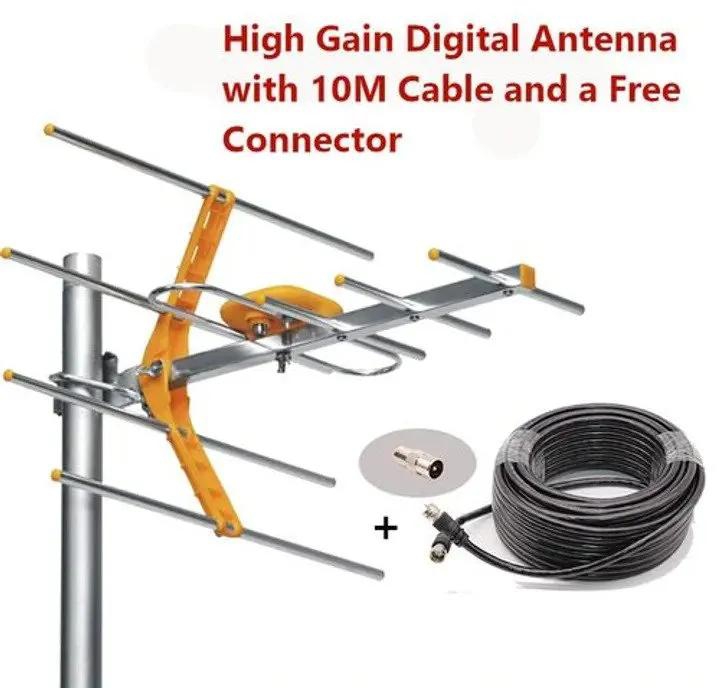 AERIAL;- TOP MASTER UHF DIGITAL TV ANTENNA ARIEL AERIAL RECEIVER Digital receiver antenna This antenna is UHF AND VHF signal receive