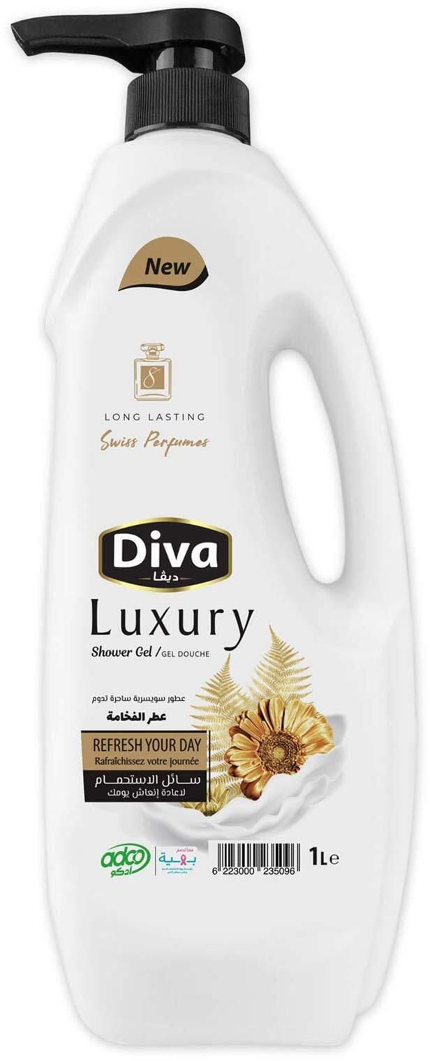 Diva Luxury Shower Gel - 1 Liter
