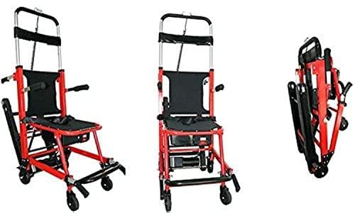 Electric Power Stair Chair Climber - Black and Red