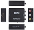 Digital HDMI To RCA Composite Video Audio AV CVBS Adapter Converter Black