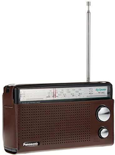 Panasonic 3 Band Portable Radio (Model: Rf-562Dgc1-K), Brown