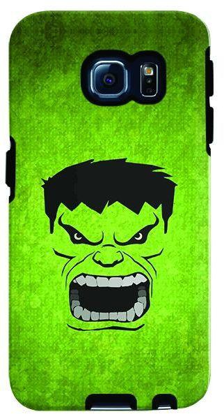 Stylizedd Samsung Galax S6 Edge Premium Dual Layer Tough Case Cover Matte Finish - Screaming Hulk