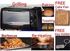 Eurosonic 12 L Oven Toaster Baker BBQ Grill + Cake Pan + Key Holder