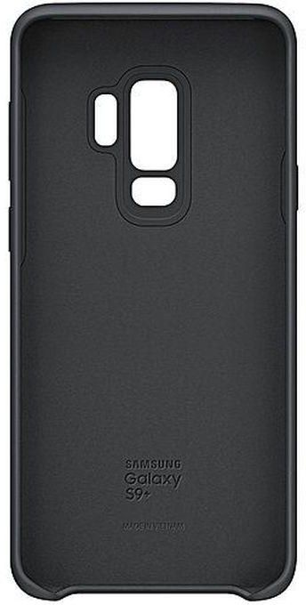 Silicon Back Cover For Galaxy S9 Plus With Screen Protective Glass