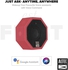 Altec Lansing Solo Rugged Bluetooth Speaker Red