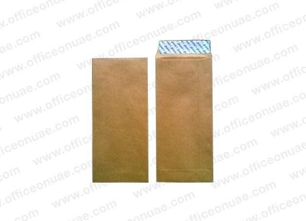 SAIF Envelope 229 x 102 mm, 9 x 4 inches, 80gsm, Brown
