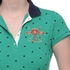 U.S. Polo Assn. 212791ZH1FB-PCGN Polo for Women - L, Green