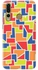 Matte Finish Slim Snap Case Cover For Huawei Nova 4 Color Shapes