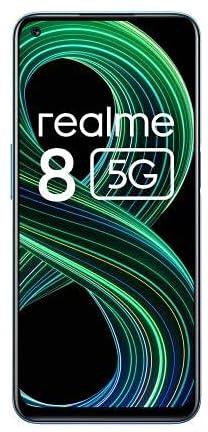 Realme 8 Dual-SIM 128GB ROM + 4GB RAM 5G (Supersonic Blue) - International Version