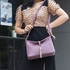Ladies Leather Mini Hand Bag - Purple