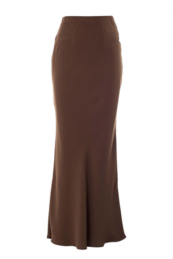 TOPGIRL Plain Skirt Duyung - 4 Sizes (Brown)