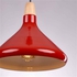Modern ceiling lamp, Red - M5R
