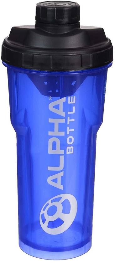 Get Alpha Plastic Sports Water Bottle, 750 Ml - Blue Black with best offers | Raneen.com