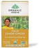 ORGANIC INDIA Tulsi Lemon Ginger Herbal Tea - Stress Relieving & Reviving, Immune Support, Certified Non-GMO, Caffeine-Free - 18 Infusion Bags, 1 Pack, 18 Count (Pack of 1)