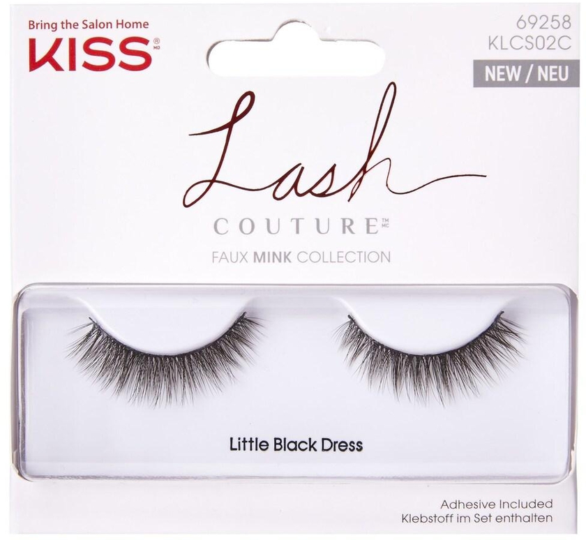 Kiss Lash Couture Faux Mink False Eyelashes KLCS02 Little Black Dress 