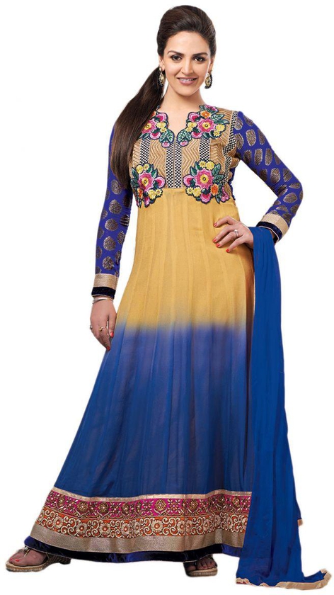 Saathiya Vol.3 Semi Stiched Long Anarkali Suit For Women, Multi Color, FMS3003