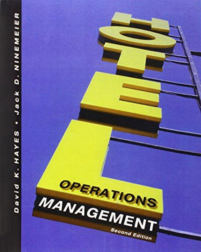 Pearson Hotel Operations Management ,Ed. :2