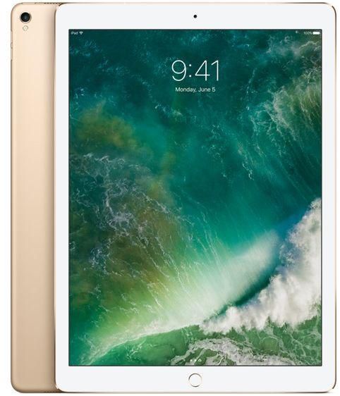 Apple iPad Pro 2017 with FaceTime - 12.9 Inch, 512GB, 4G LTE, Gold