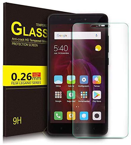 KuGi Tempered Glass Screen Protector for Xiaomi Redmi 6A, Clear