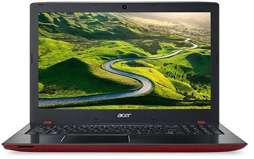 Acer Aspire E5-575G Laptop - Intel Core i5-7200U, 15.6-Inch HD, 500GB, 4GB, 2GB VGA-940MX, Eng-Arb Keyboard, Windows 10, Red