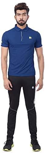 DSC DSC-19 (Polo) Polyester Cricket T-Shirt Medium (China Blue)