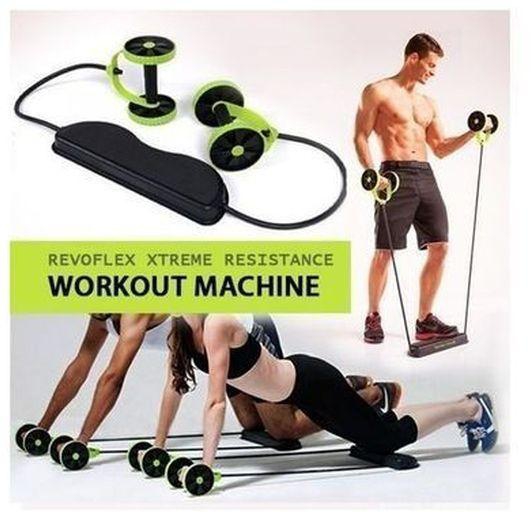 Revoflex Home Total Body Fitness Gym Abs Trainer Resistance