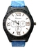 Geneva GNV-SGN Leather Watch - Blue Sky