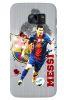 Stylizedd Samsung Galaxy S7 Edge Premium Slim Snap case cover Matte Finish - Messi Attack