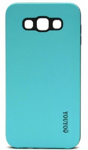 Generic Back Cover for Samsung Galaxy E7- Turquoise